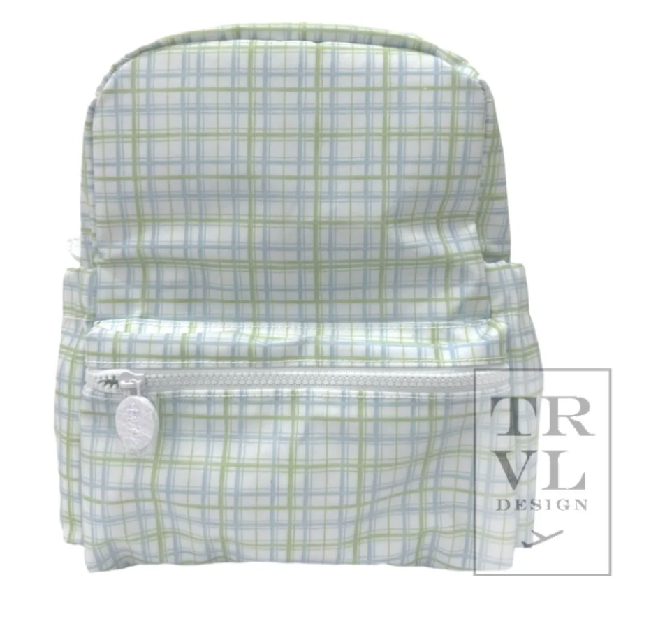 BACKPACKER - BACKPACK CLASSIC PLAID GREEN