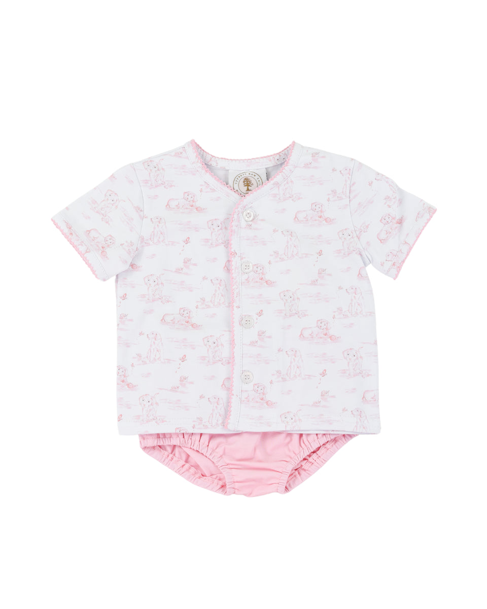Snips and Snails Pink Little Layette Set