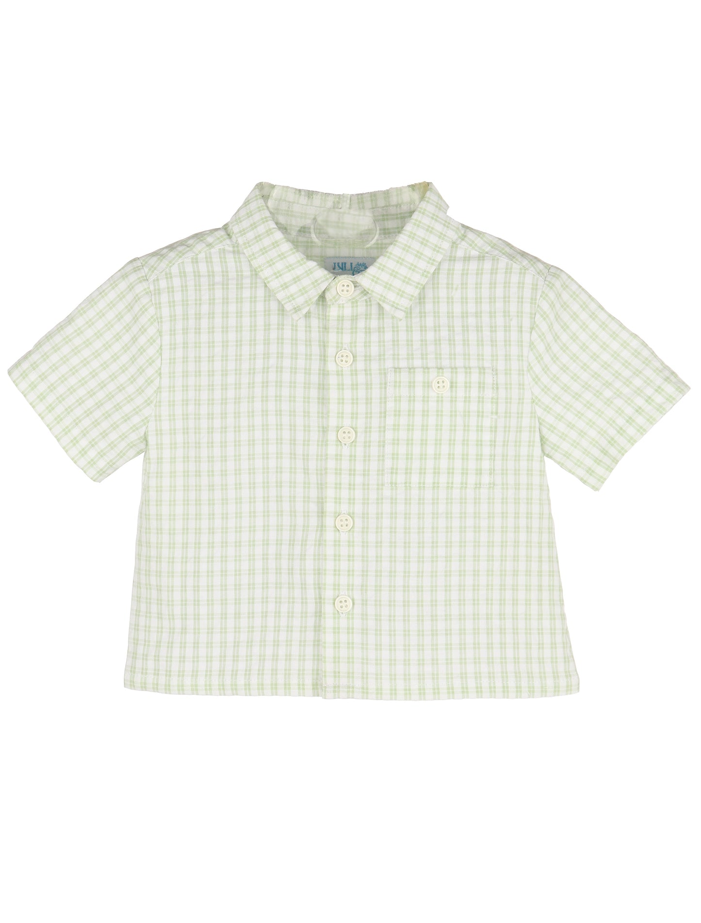 Vichy Boy Shirt - Green