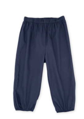 Princeton Navy Gathered Pant