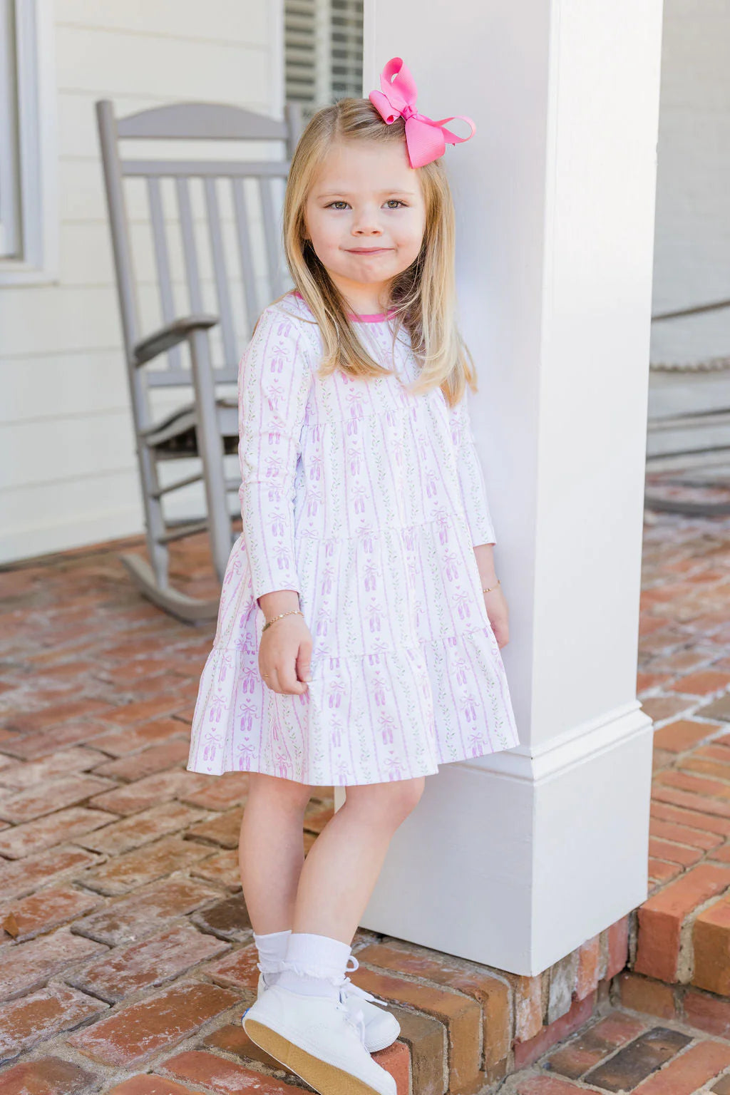 Tally Twirl Dress - On Pointe Knit