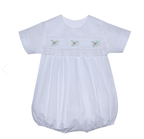 White Clayton Boy Bubble