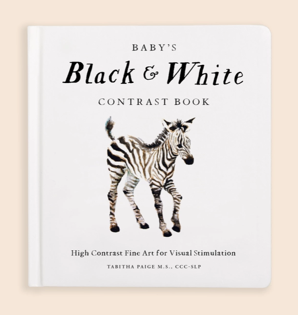 Black and White Contrast Book For Baby