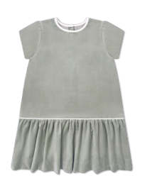 Delilah Dropwaist Dress - Leyland Green
