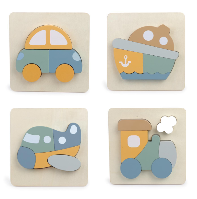 My First Vehicle Wooden Puzzle