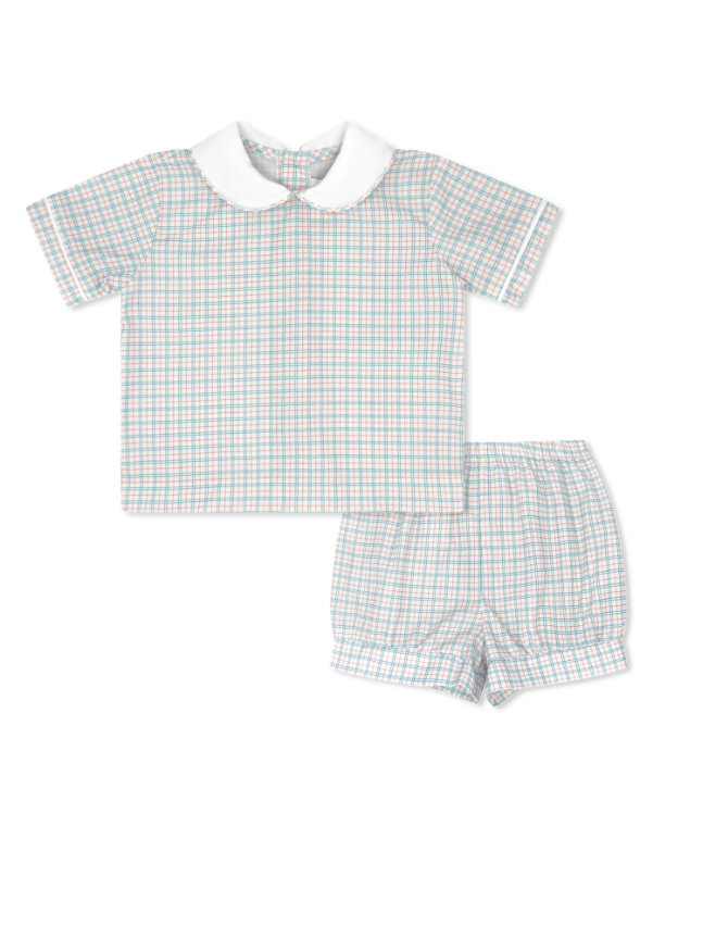 Sibley Short Set - Countryside Plaid Woven
