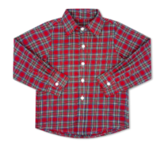 Brees Button Down - Woodstock Plaid