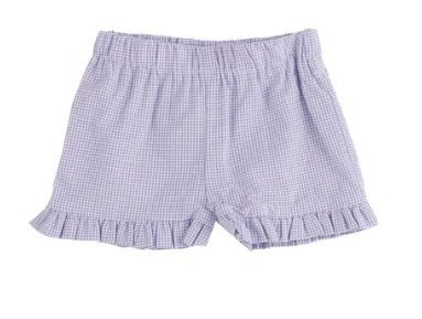 Ruffle short lavender 47053