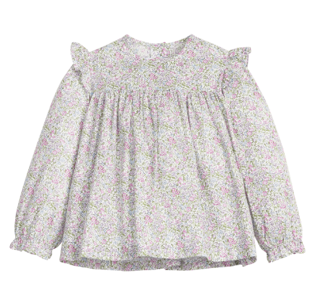 Floaty Top Lavender Gables Floral Tween