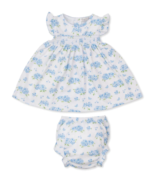 Heavenly Hydrangeas Blue Dress Set