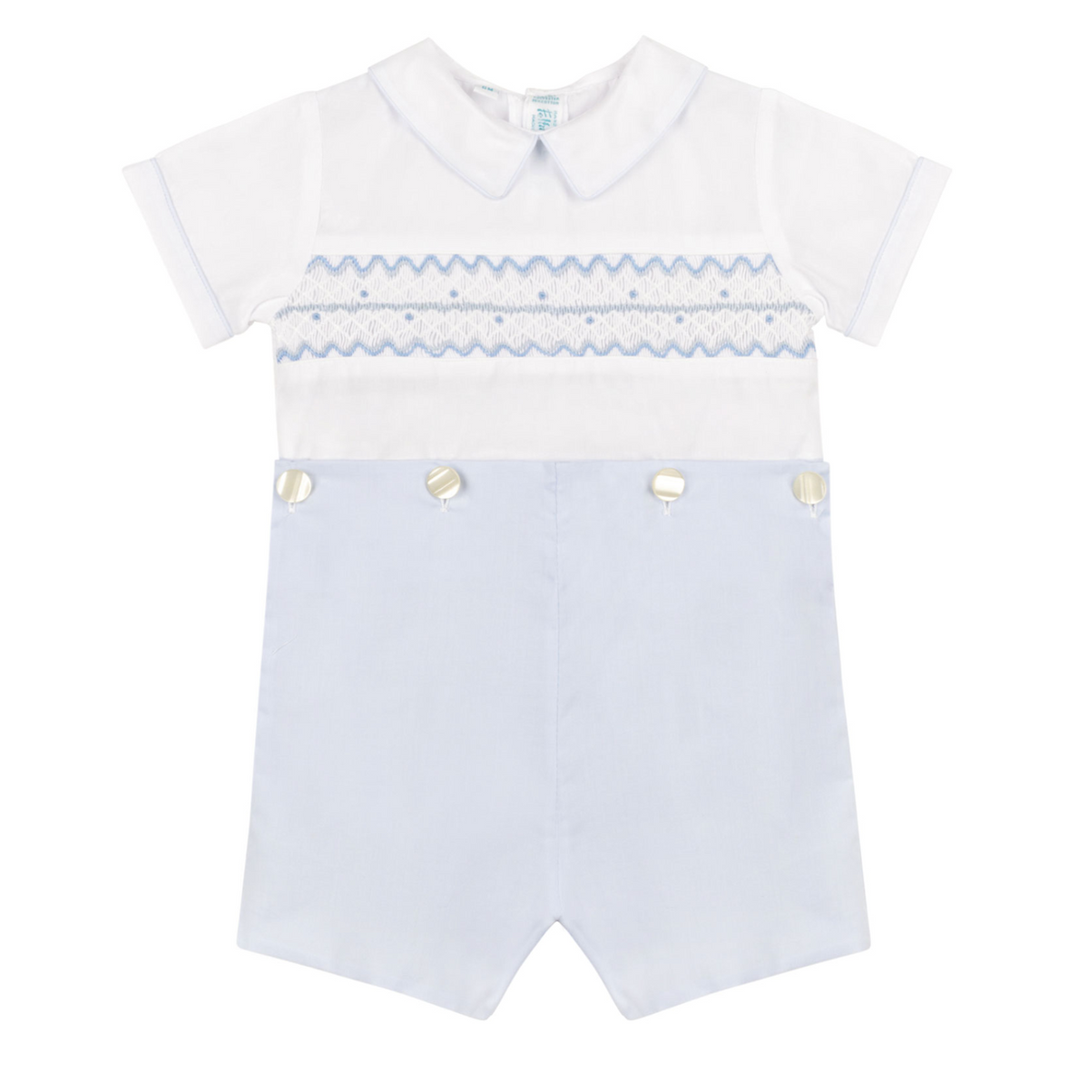 Boys Wave Smocked Bobby Suit 97516
