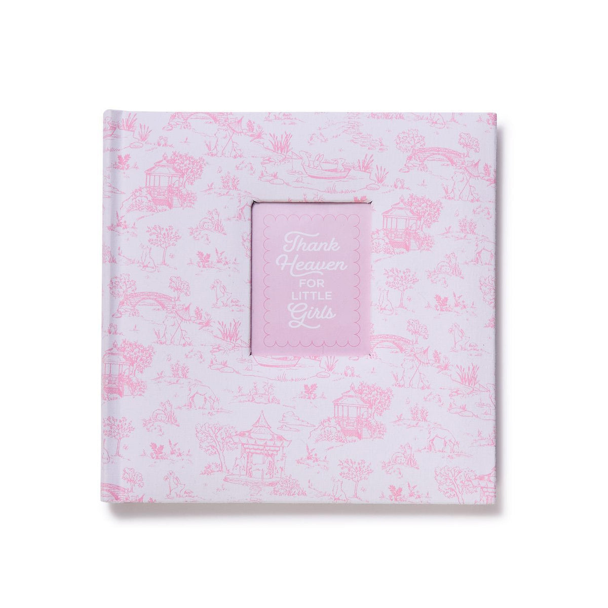 Pink Animal Toile Photo Album