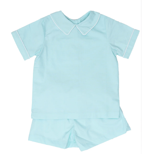 Maverick Aqua Short Set