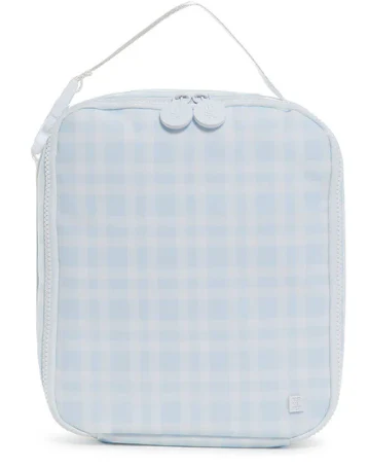INSULATED LUNCH BOX - PIMLICO PLAID BLUE
