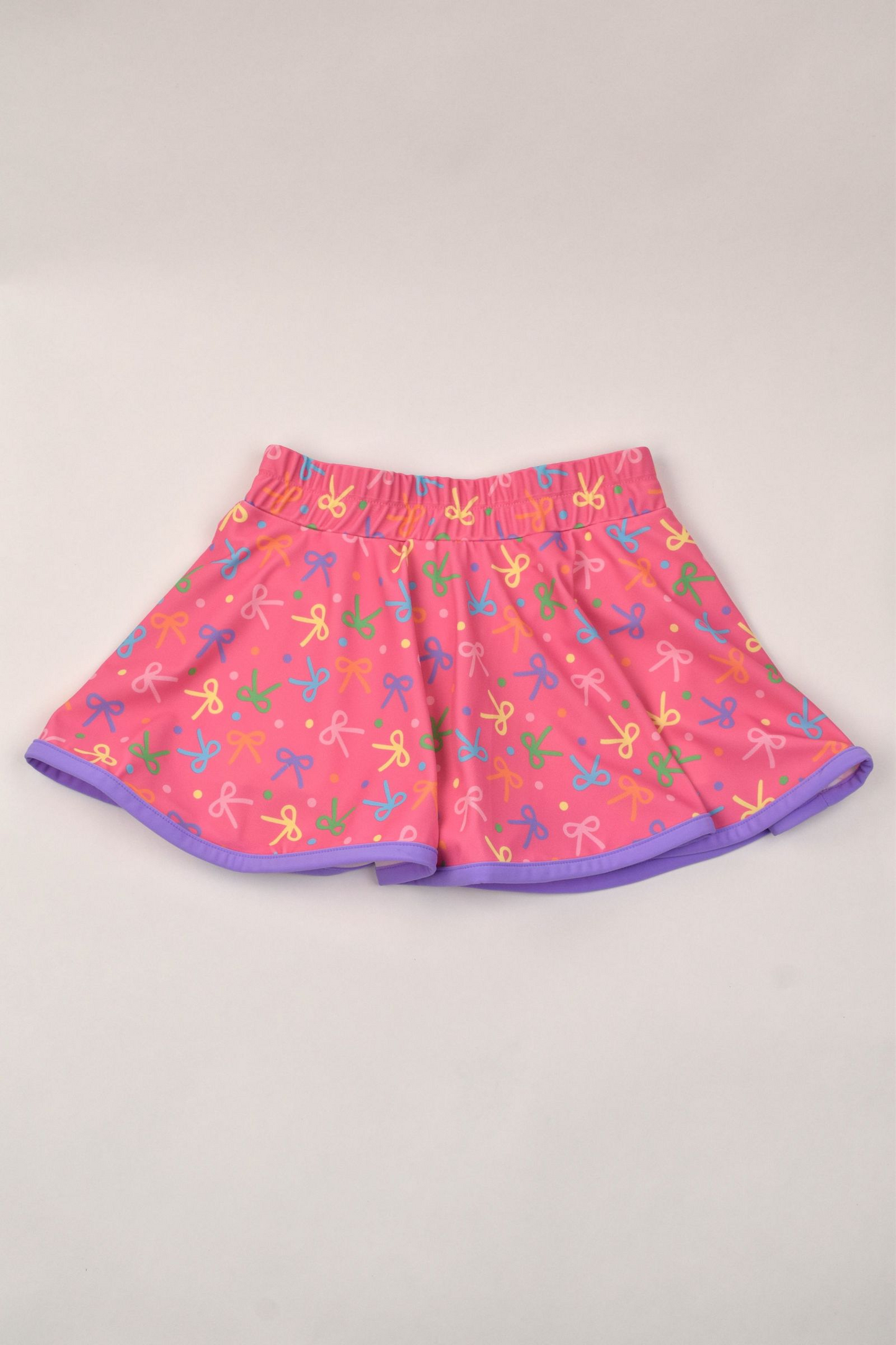 Bows Print Skort Tween 93110