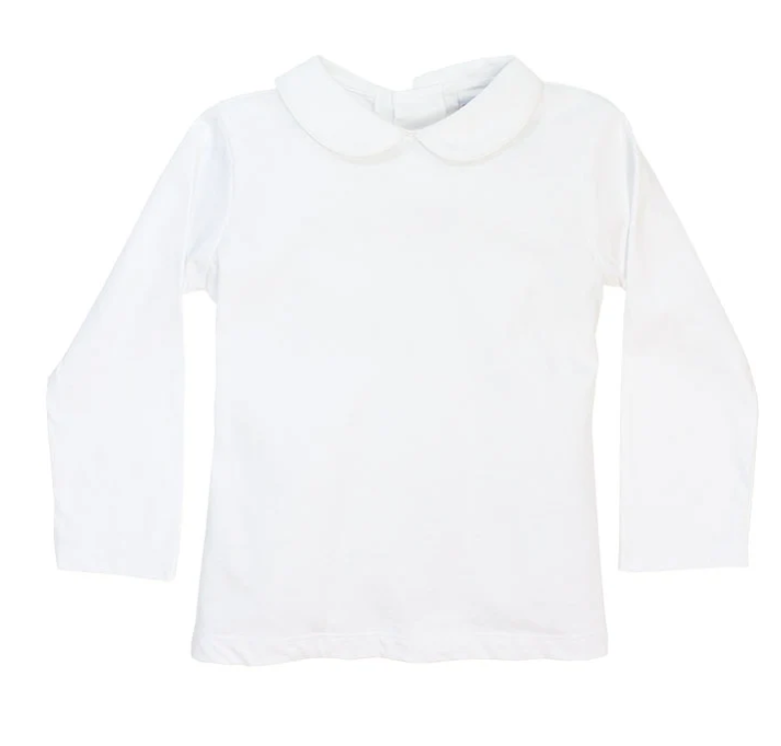 White Knit - Unisex L/S Piped Shirt