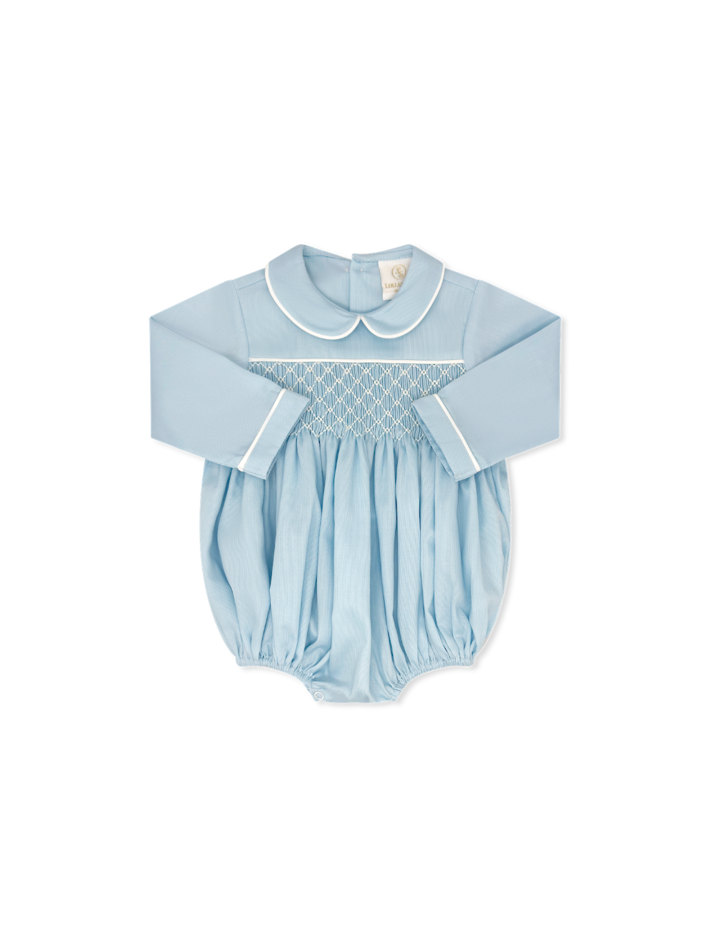Windsor Bubble - Birmingham Blue, Blue Smocking