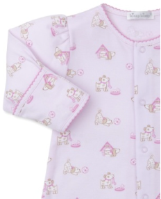 Pups in Action Zipper Footie