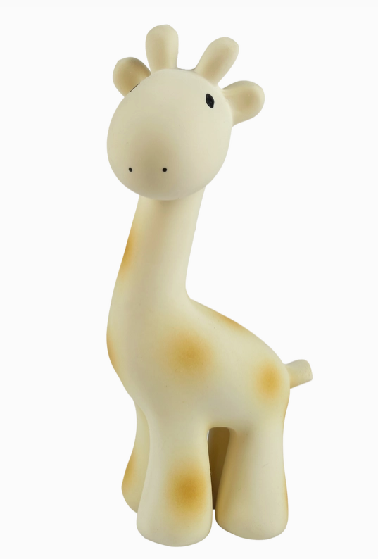 giraffe natural organic rubber teether