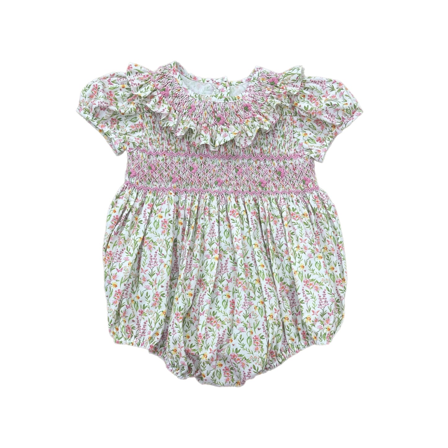 Butterfly Blooms Floral Bubble