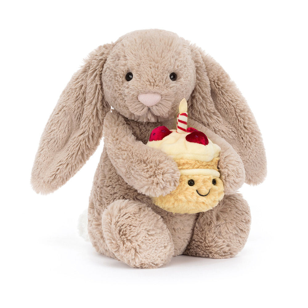 Bashful Beige Bunny - Birthday