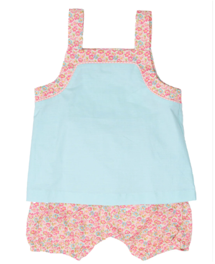 Heidi Pink Floral Short Set