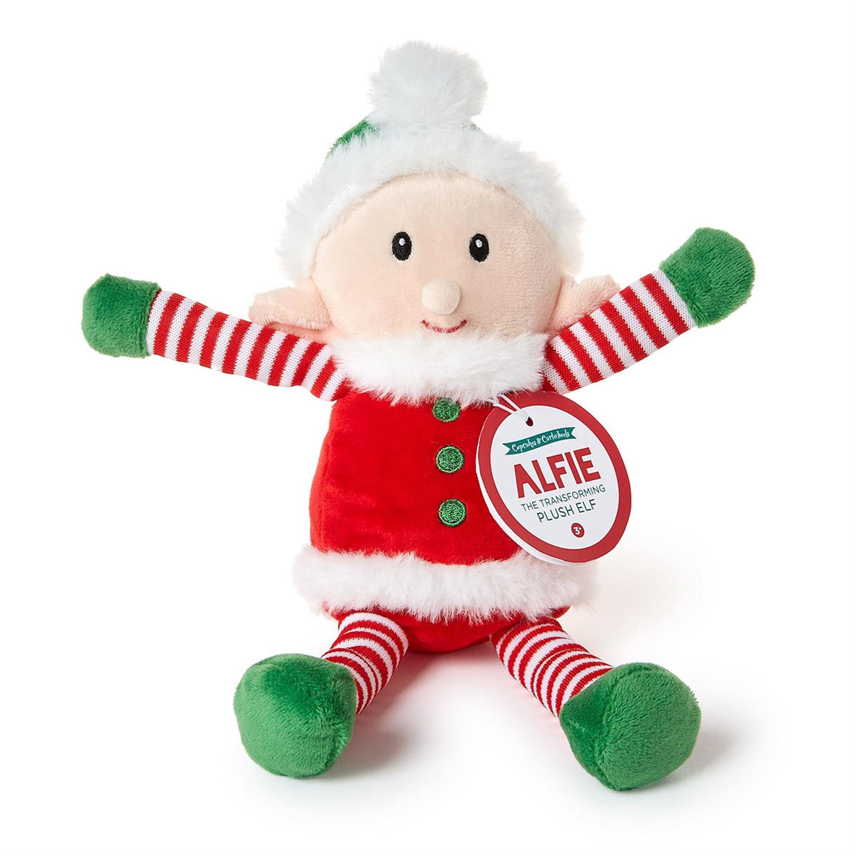 45163 Elf Plush with Reversible Arms/ Legs