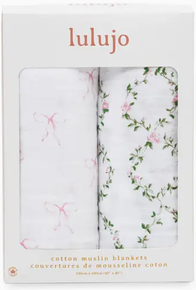 Lulujo Cotton Swaddles