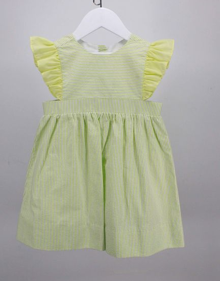 Green Stripes Cynthia Dress 1280
