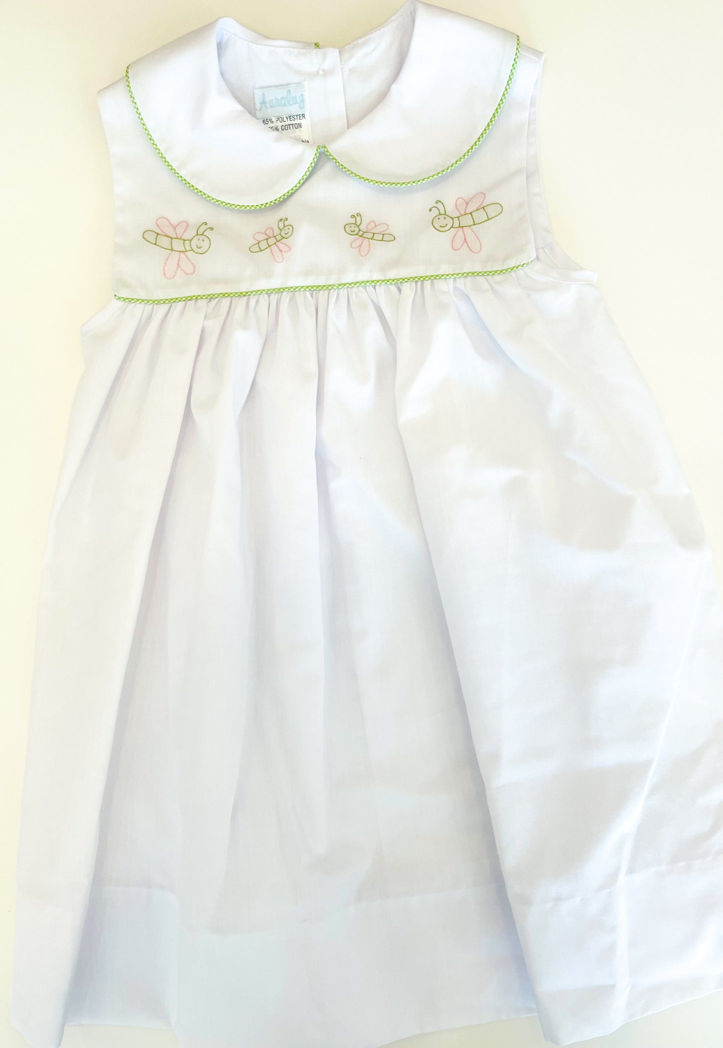 Sleeveless DRESS LIME DRAGONFLY 295