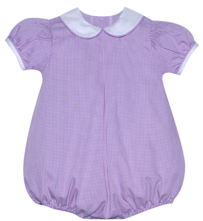 Lavender Gingham Bubble