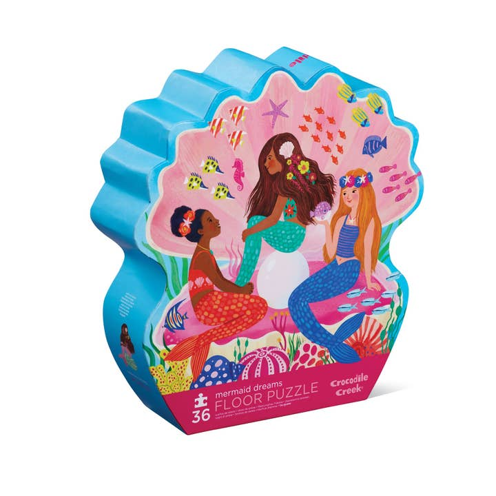 36 Piece Shaped Box Puzzle - Mermaid Dreams