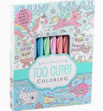 Kaleidoscope: Too Cute! Coloring