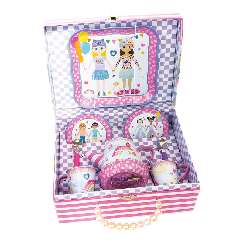 9 Piece Musical Tea Set - Best Friends