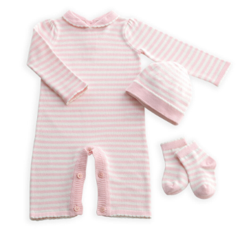 Knit Playsuit Gift Set