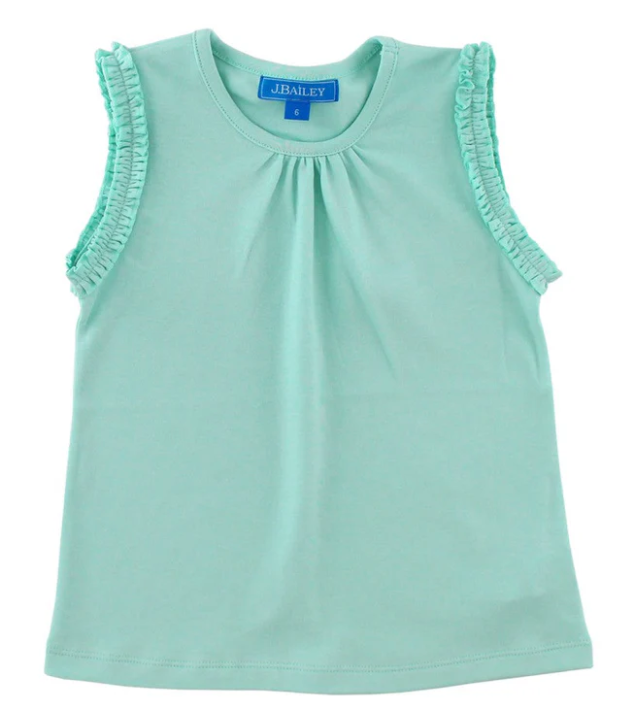 Girls Summer Tee Seaglass