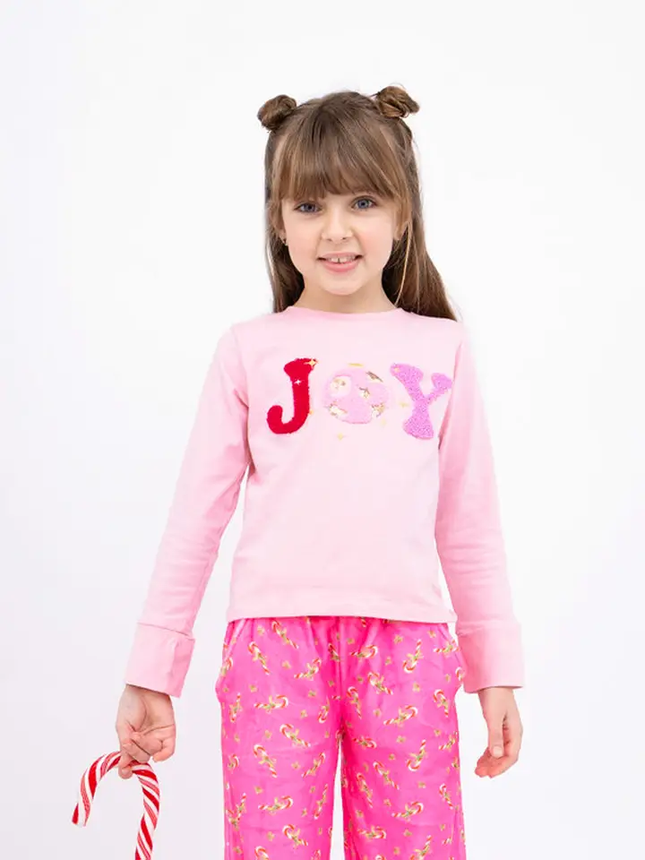 Girls Joy Long Sleeve Tee - Tween