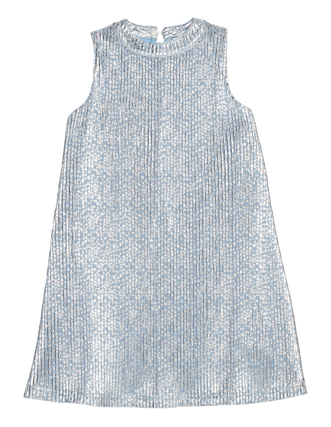 Swing Dress - Blue Crinkle Stars - Tween