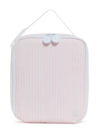 INSULATED LUNCH BOX - PIMLICO STRIPE PINK