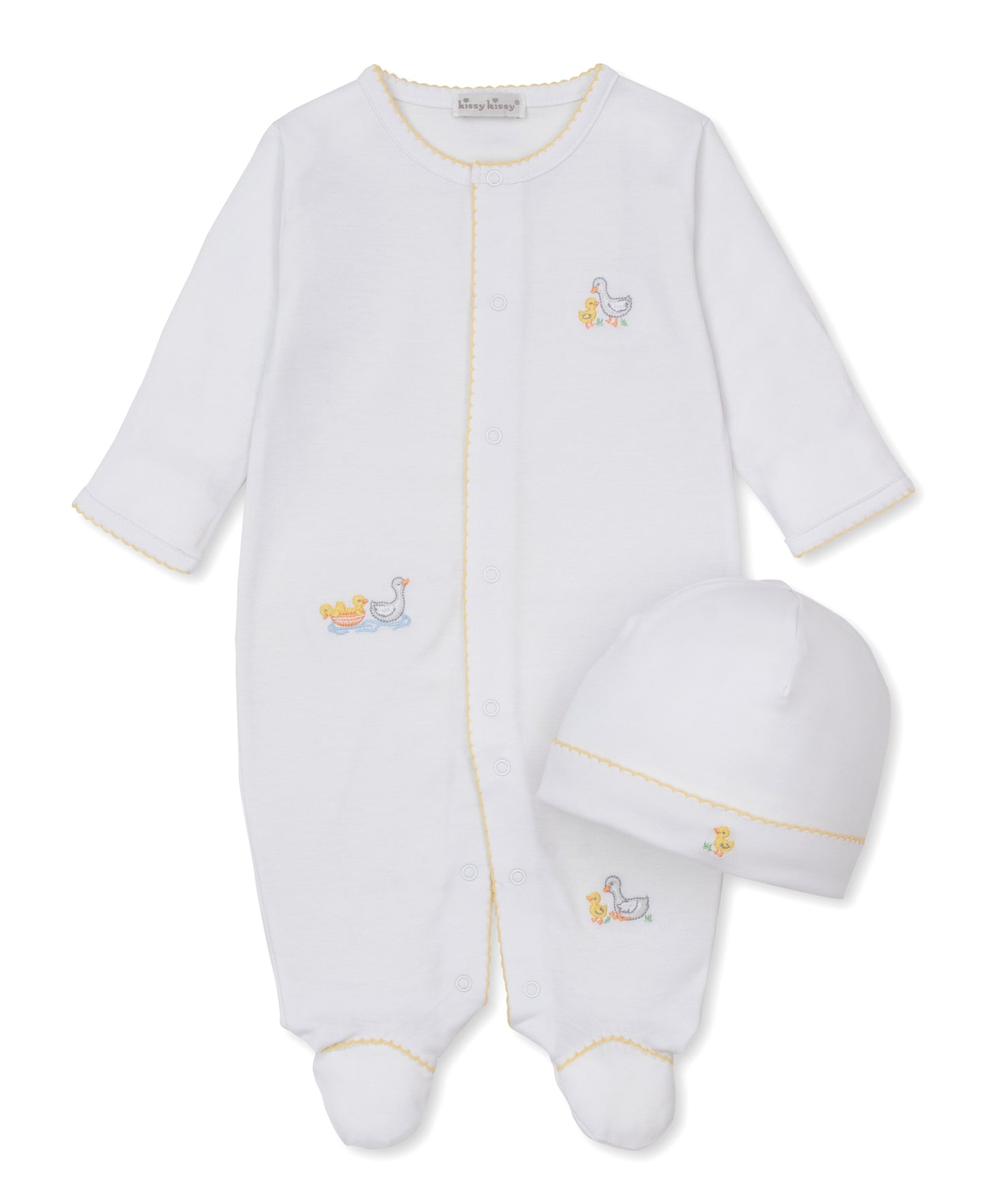 Footie w/Hat Set -Ducks Day Out