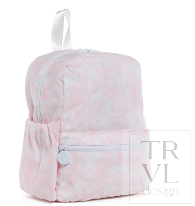 MINI BACKER - BUNNY TOILE PINK Backpack