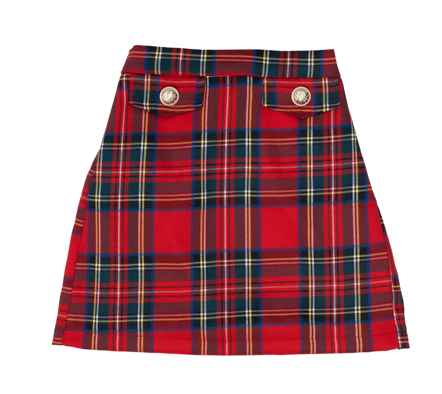 Leah Yuletide Tartan Skirt