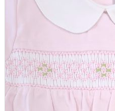 Smocked Footie - Geo