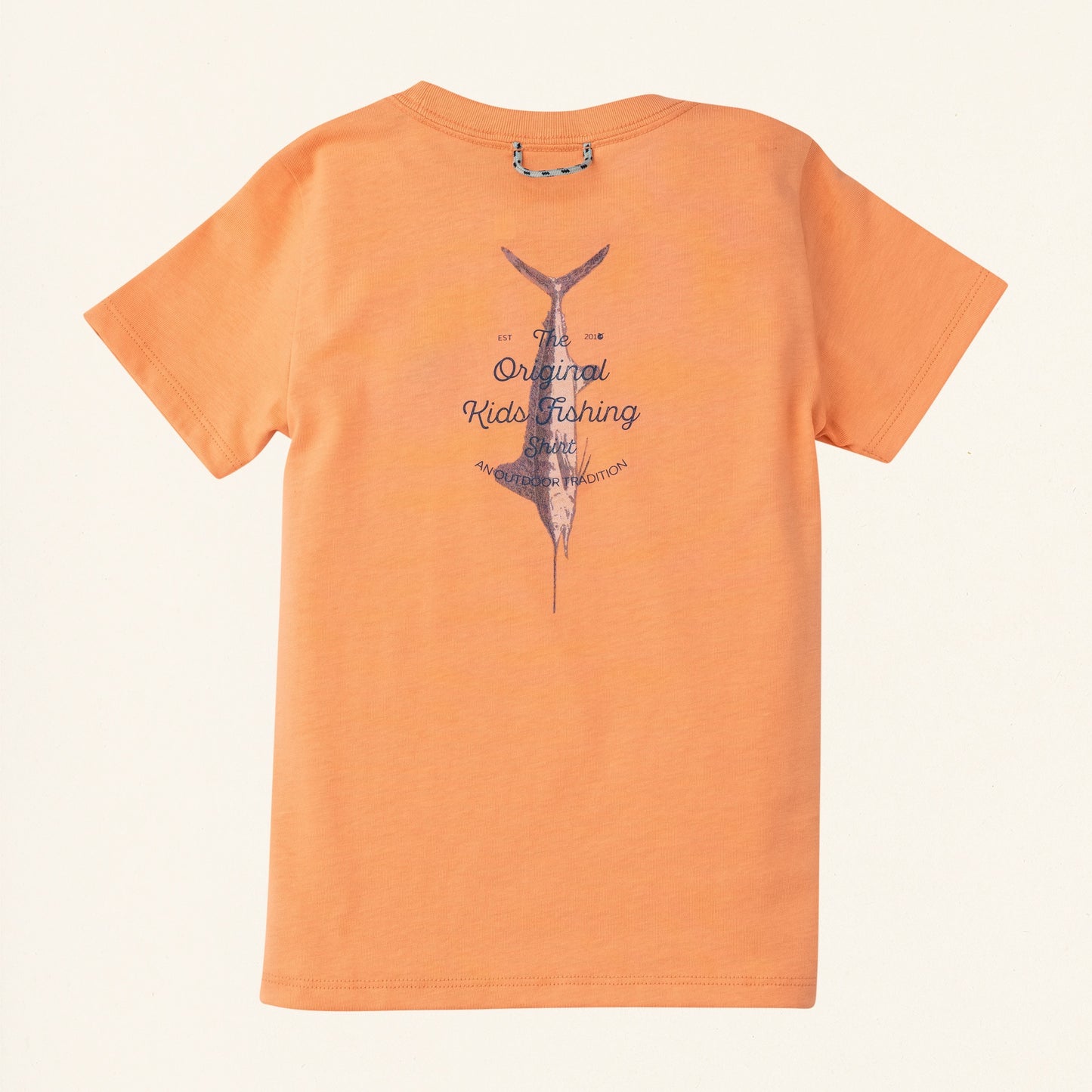 Short Sleeve Cotton T-Shirt - Melon Ice