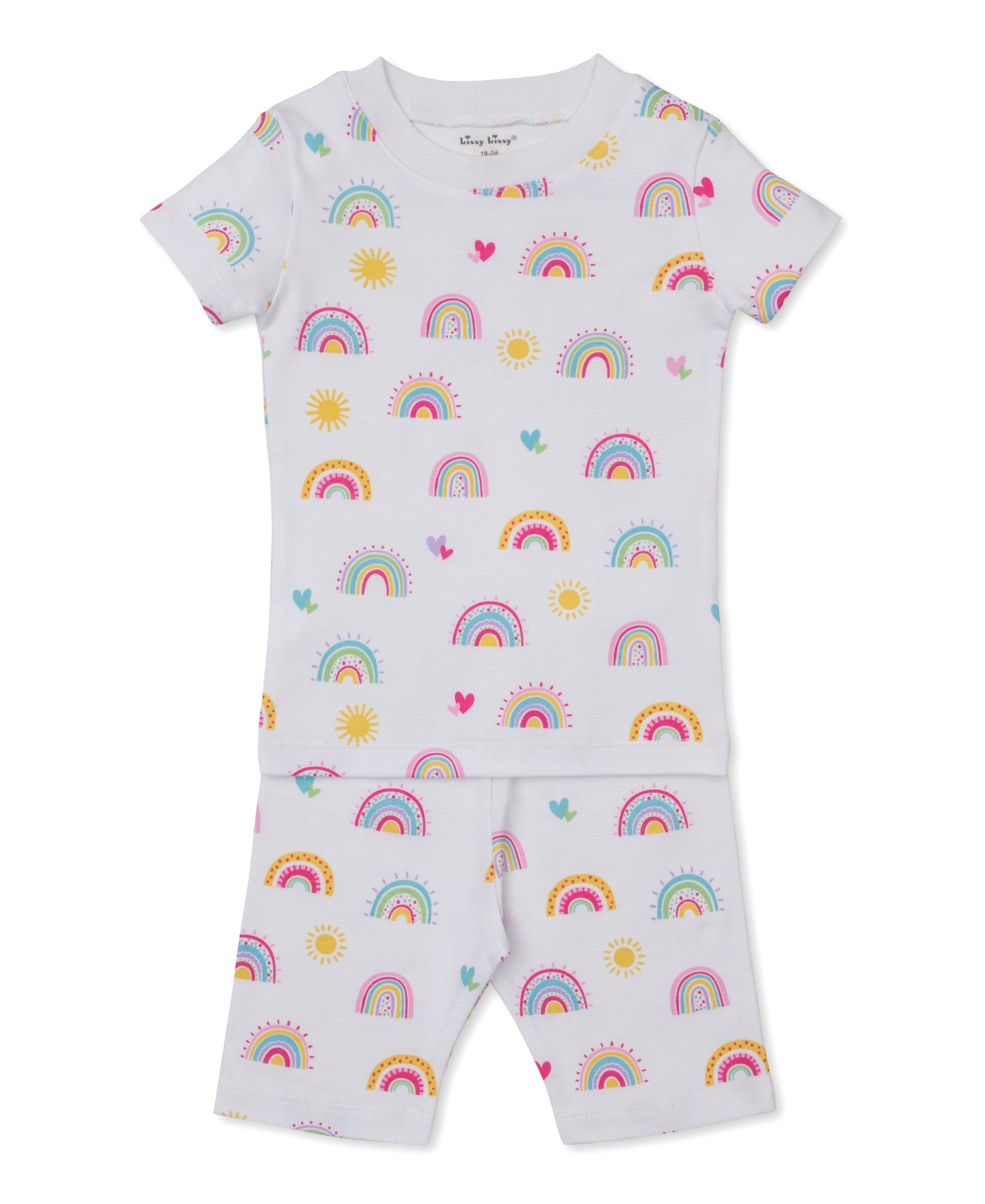 Rainbow Sunshine Short PJ Set Snug