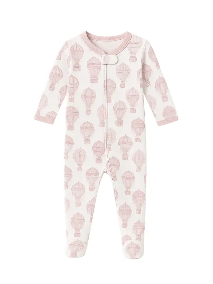 Little Explorer Footie Pink