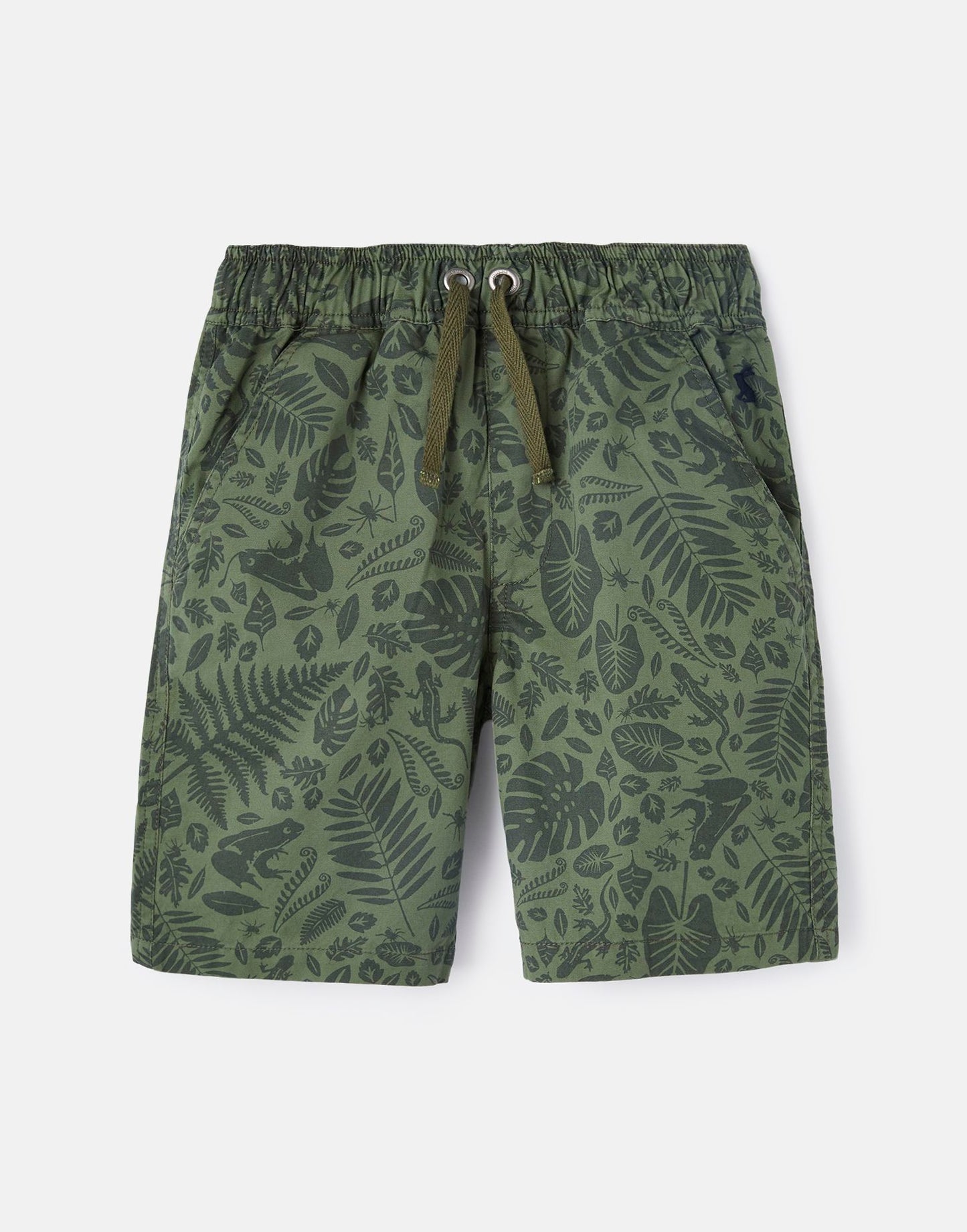 Green Foliage Shorts