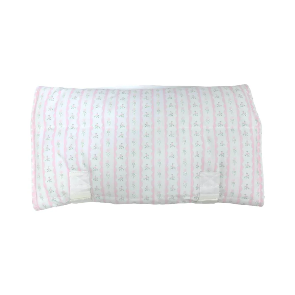 Nap Mat - Ribbon Floral Pink