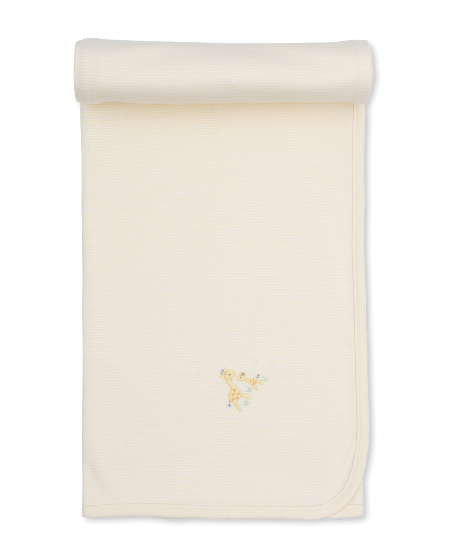 Blanket with Hand Embroidery - Premier Giraffe Love