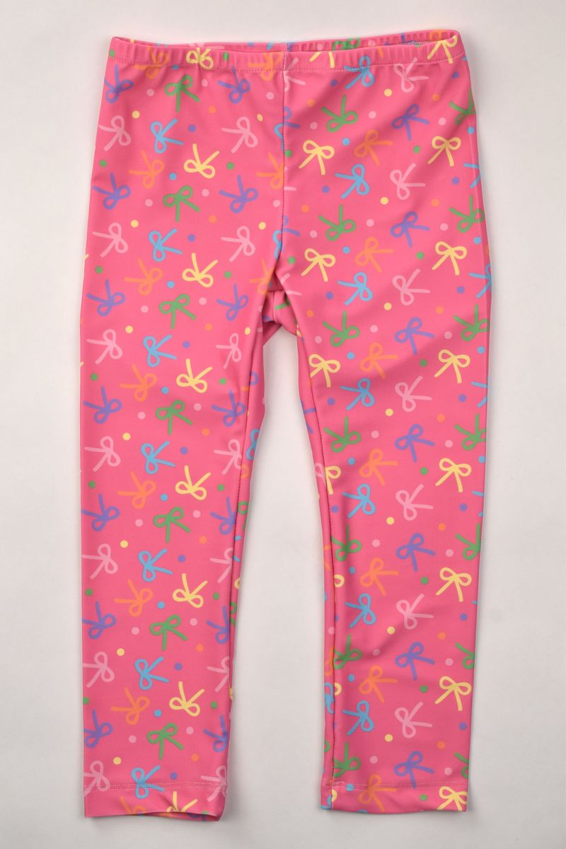 Bows Print Leggings Tween 93125